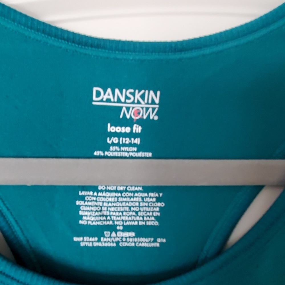 Green Racer Back Workout Tank (NWOT) - Picture 2 of 3